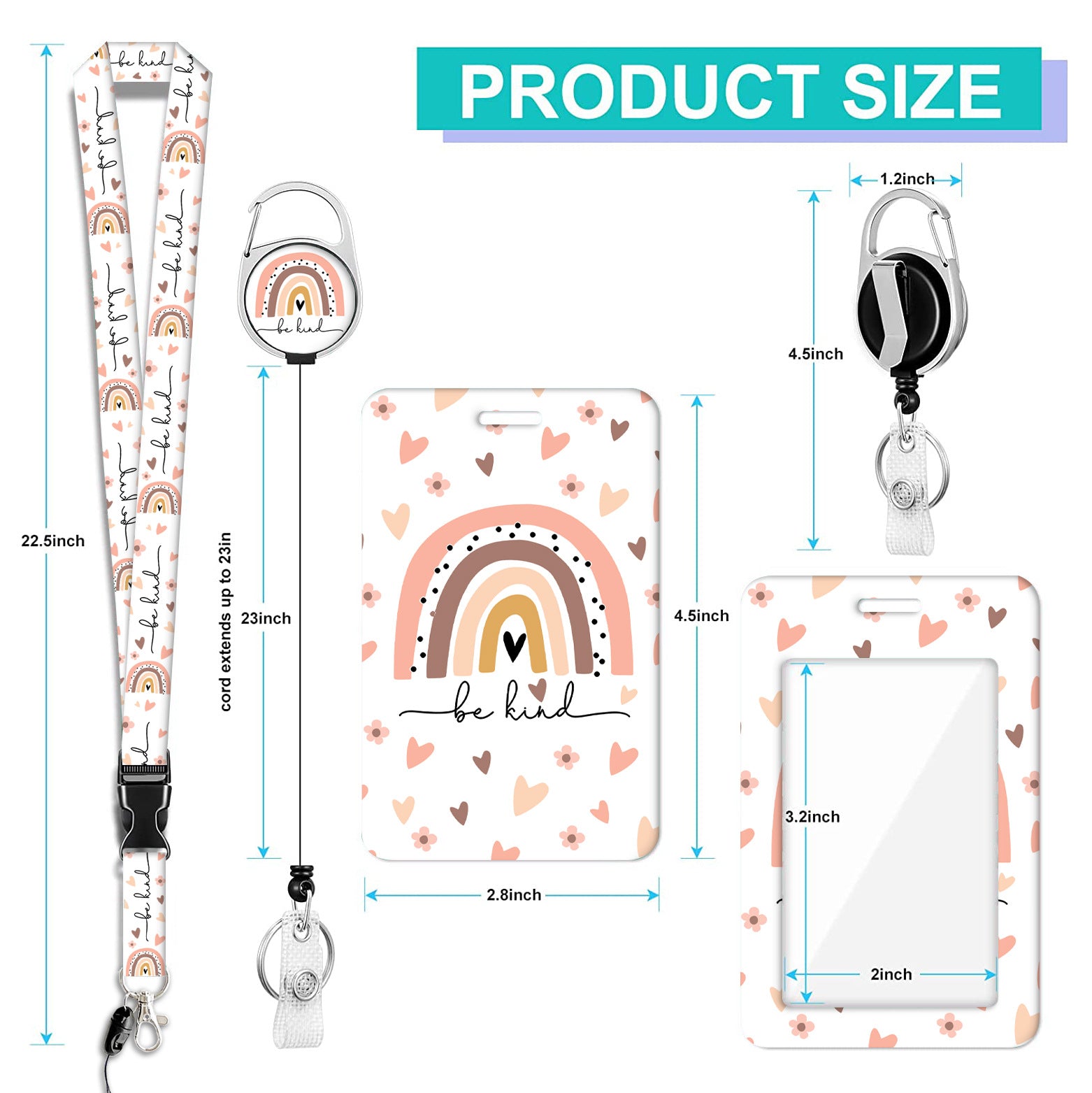 Wholesale Polyester Lanyard Pvc ID Card Holder Keychain